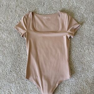 A&F Tan bodysuit
